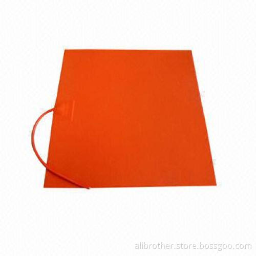 Customized 24V Heated Bed Silicone Heater, for thermal transfer equipment